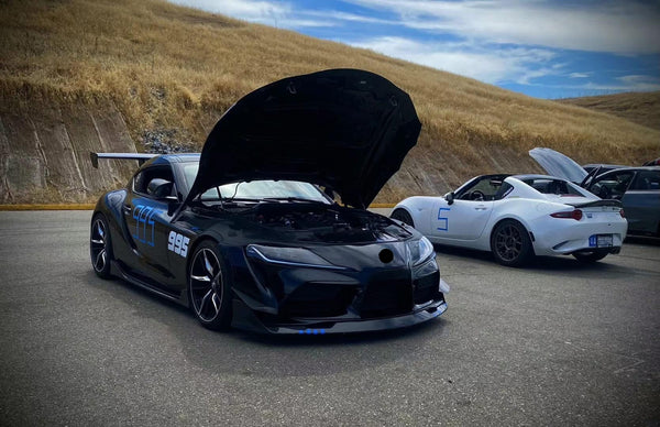 GR Supra 2020+ A90 AG STYLE Carbon Fiber Front Lip (1 PCS)