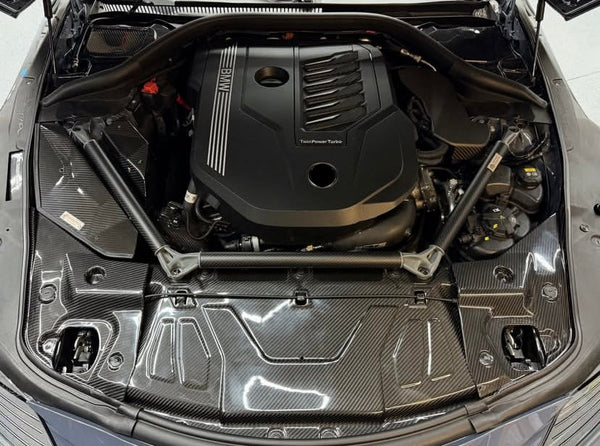 GR Supra 2020+ A90 OE STYLE Pre-preg Carbon Fiber Engine Bay Panels