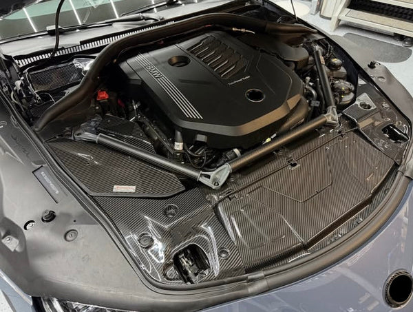 GR Supra 2020+ A90 OE STYLE Pre-preg Carbon Fiber Engine Bay Panels
