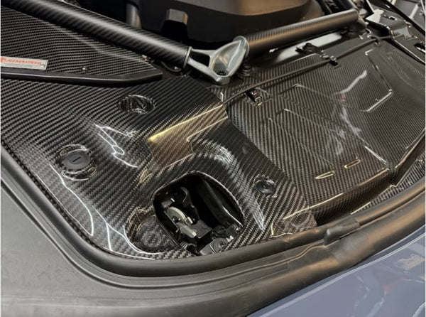 GR Supra 2020+ A90 OE STYLE Pre-preg Carbon Fiber Engine Bay Panels