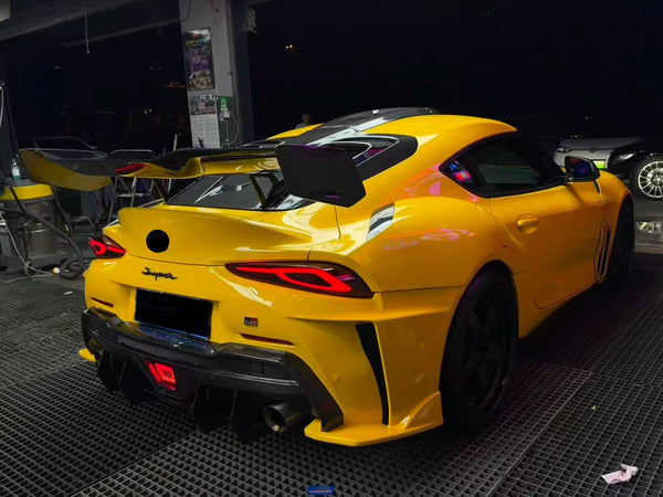 GR Supra 2020+ A90 ING Style Carbon Fiber Rear Bumper