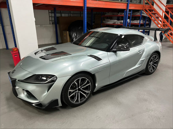 GR Supra 2020+ A90 VE STYLE Pre-preg Carbon Swan Neck Wing