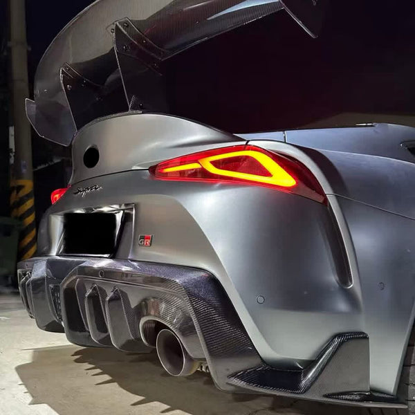 GR Supra 2020+ A90 AD STYLE Carbon Fiber Rear Diffuser