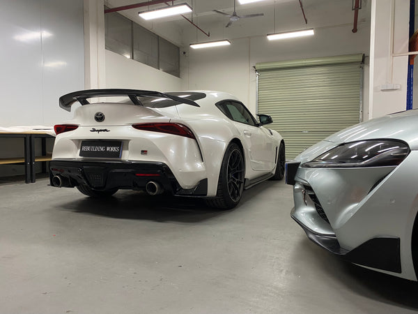 GR Supra 2020+ A90 ART STYLE Carbon Fiber Rear Spats