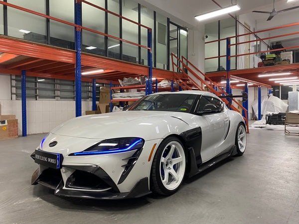 TOYOTA GR Supra A90A91 AD V2 Fenders（With Pre-Drilled Holes）