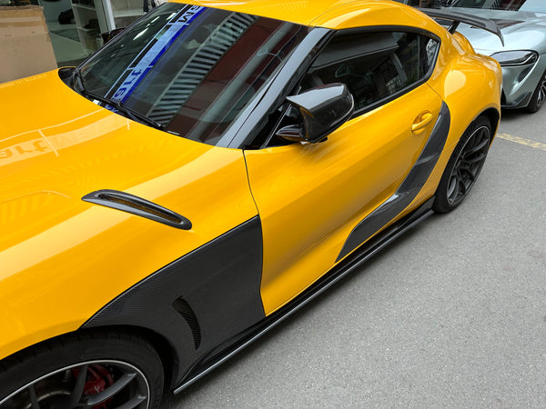 GR Supra 2020+ A90 OE STYLE Carbon Fiber Hood Vent Trim