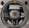 TOYOTA GR Supra 2020+ MK5 A90A91 G8X Style Alcantra with Carbon Fiber Steering Wheel