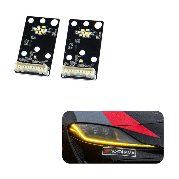 TOYOTA GR Supra A90A91 Daytime Running Lights With Dual-Color Switching