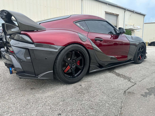 GR Supra A90 A91 ING Side Skirts