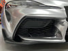 GR Supra 2020+ A90 R1 STYLE Carbon Fiber Front Bumper Top Garnish