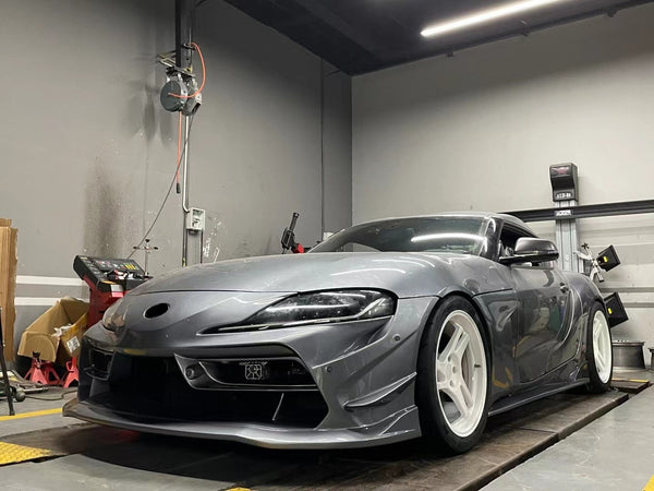 GR Supra 2020+ A90 ING STYLE Fiberglass Front Bumper