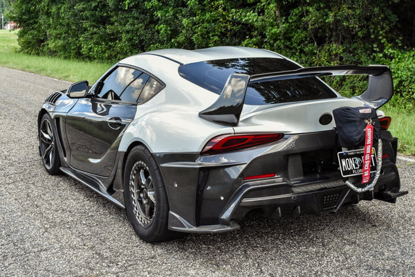 GR Supra 2020+ A90 ING Style Carbon Fiber Side Skirts