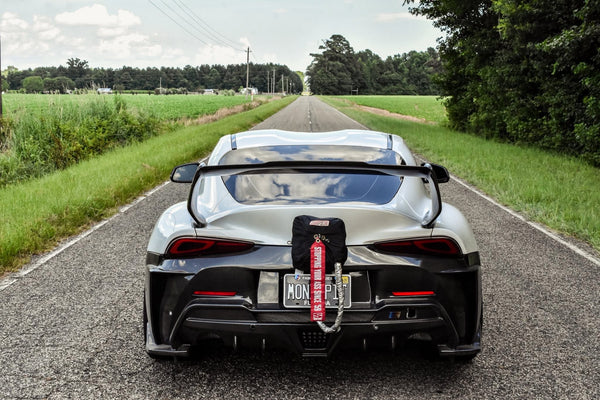 GR Supra 2020+ A90 ING Style Carbon Fiber Rear Bumper