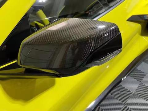 Corvette C8 OE STYLE Pre-preg Carbon Mirror caps